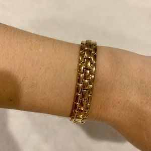 Michael Kors Gold Watch Band Adjustable Bracelet